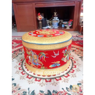 Phụ Kiện hầu Đồng - Đôn Hầu , Gối vỗ hầu đồng hàng gấm đẹp