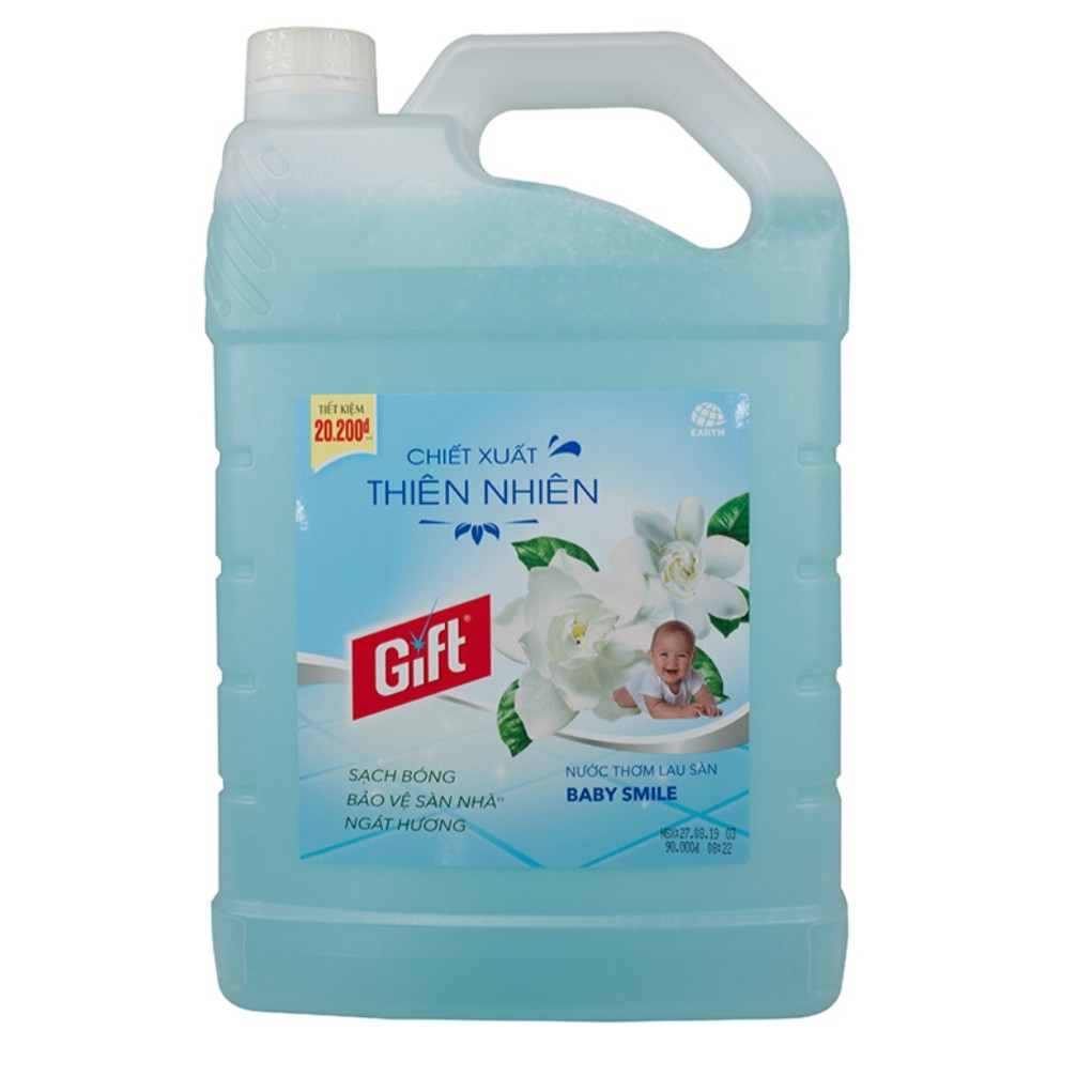 Nước Lau Sàn Hương Baby Smile Gift 3.8kg