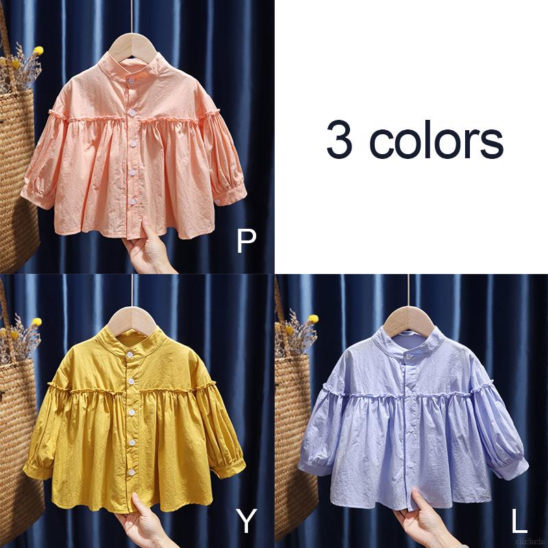 Áo sơ mi thời trang phương tây dành cho bé gái