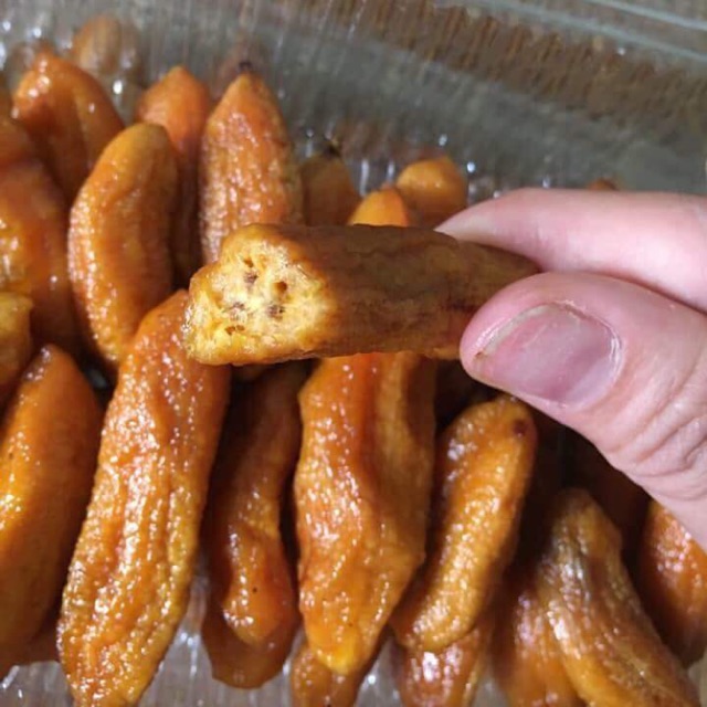 1kg chuối sấy dẻo thơm ngon
