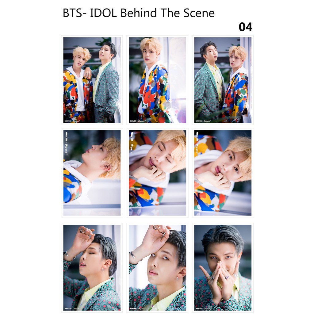 Lomo card BTS - IDOL Behind The Scene ( 36 ảnh)