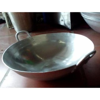 bán chảo nhôm công nghiệp chuyên dụng cho nhà hàng, khách sạn, bếp ăn tập thể- 60cm (3kg) chuẩn như hình