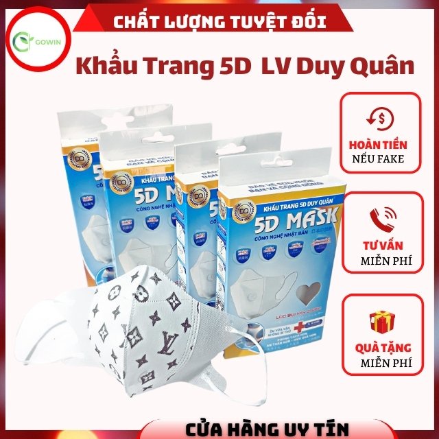 [Rẻ Vô Địch] Khẩu Trang 5D Mask Y Tế Duy Quân Xuân Lai Chất Dày Dặn Quai Thun Bền Dáng Đẹp Ôm Sát Mặt Hộp 10 Chiếc