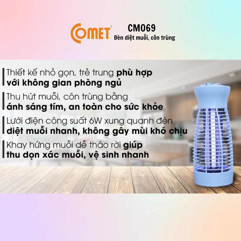 Đèn diệt muỗi CM069/68/48/38 - Vợt muỗi điện CP047/46/45/40 COMET - Hàng chính hãng