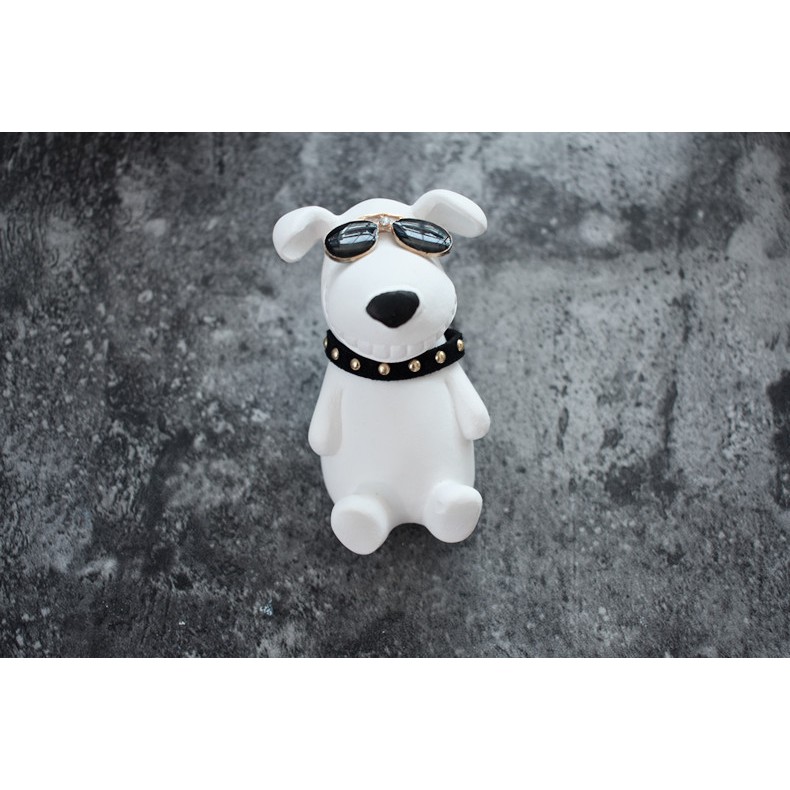 Tinh dầu tạo mùi thơm xe hình chú chó - The Dog set 2 con và 2 chai tinh dầu