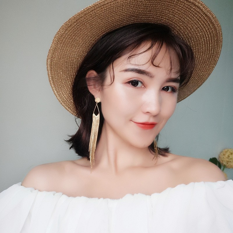 Bông tai nữ dự tiệc tua rua dành cho nữ