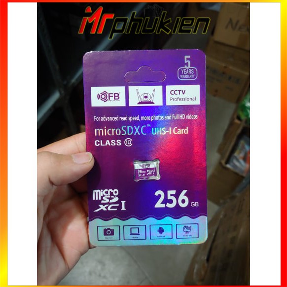 [Mã 154ELSALE2 giảm 7% đơn 300K] THẺ NHỚ MICROSD FB-LINK 256GB - MrPhukien