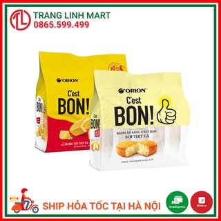 Bánh ăn sáng C'EST BON ORION sợi thịt gà túi 5 gói