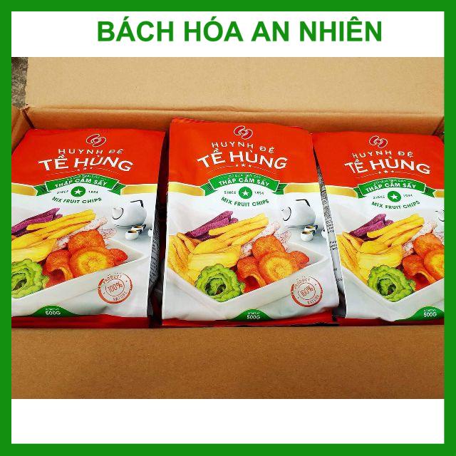 Trái cây sấy Tề Hùng 1kg hoa quả sấy thập cẩm