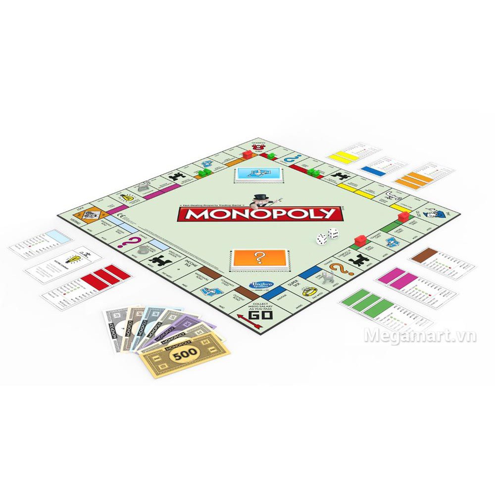 Cờ tỷ phú Monopoly cơ bản 2018 chất lượng cao