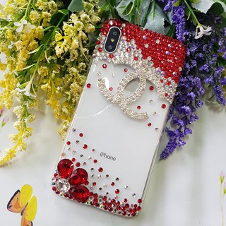 [IB DÒNG ĐT]Ốp lưng handmade đính đá thời trang đủ màu
