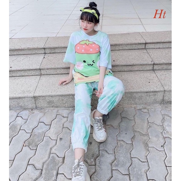 Bộ loang khủng long cà chua