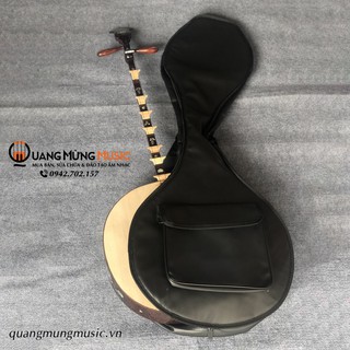 Bao da đàn nguyệt 3 lớp - Loại Tốt - Bao Da Đàn Kìm