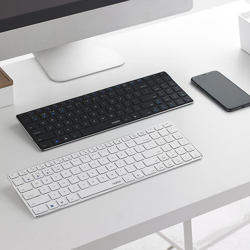 Bàn Phím Bluetooth Không Dây Rapoo E9300G Pin 2 Aaa