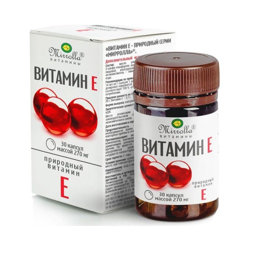 H30v vitamin E mirrolla 270 nga