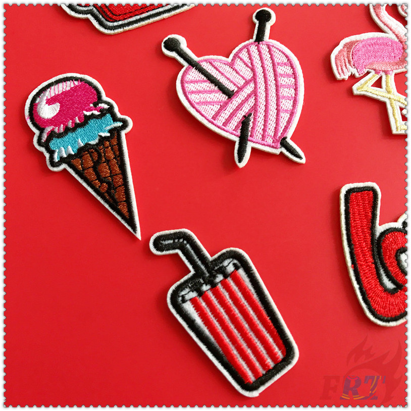 Miếng vá thêu hình hoạt hình xinh xắn