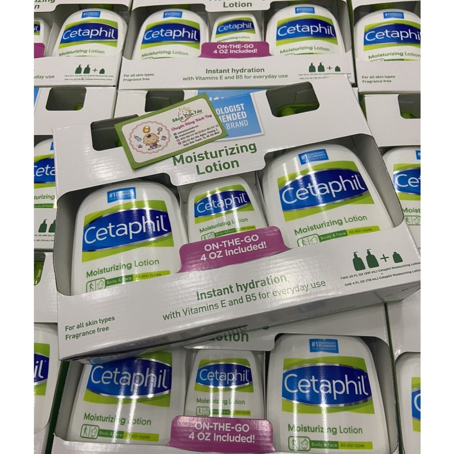 Set Duỡng Thể Cetaphil Moisturizing Lotion