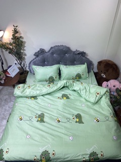 Bộ chăn ga poly cotton 4 món