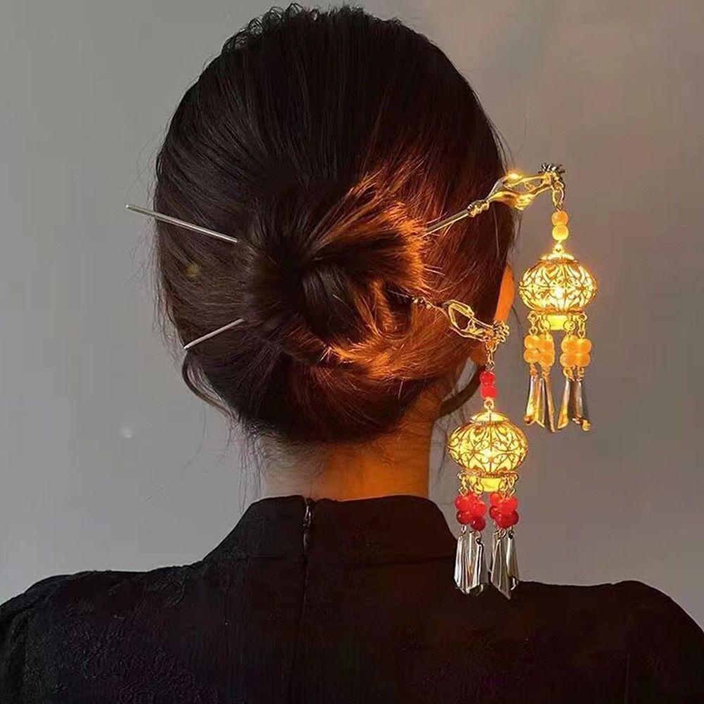 Trâm Cài Tóc Dạ Quang Phong Cách Trung Hoa Thanh Lịch Cho Nữ