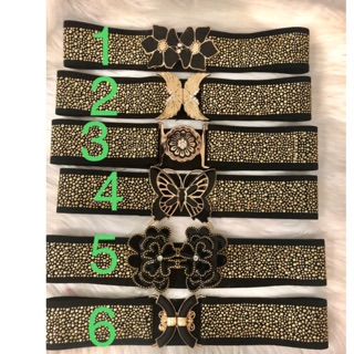 Thắt lưng nữ bản 5cm. Full hạt độc đáo