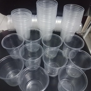 50 Cốc nhựa PP chịu nhiệt dùng 1 lần 140ml 220ml 280ml 300ml 400ml 500ml