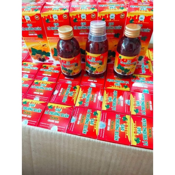 (MẪU MỚI) Cao lá thường xuân chanh đào, tỏi đen - Hết ho, Tống đờm hiệu quả,Tăng đề kháng