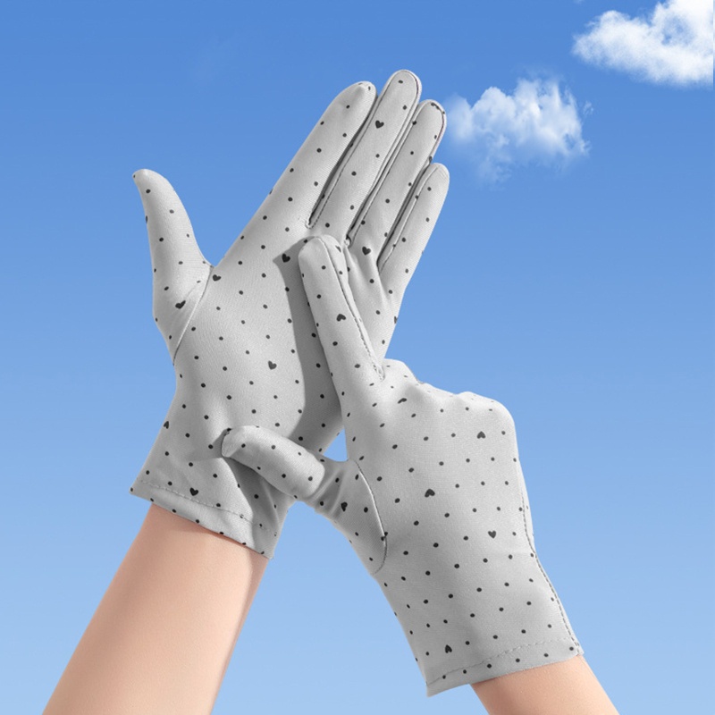 Găng Tay ONERI Màu Trơn Thoáng Khí Bảo Vệ Toàn Ngón Cho Người Lớn