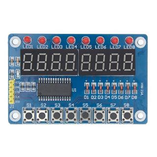 Mô-Đun Màn Hình Led 8-bit Tm1638 Cho Avr New 8