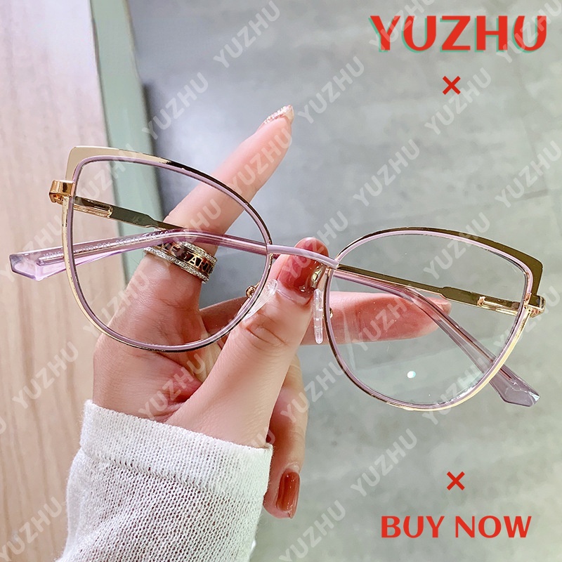 Mắt Kính Thời Trang Hình Mắt Mèo Độc Đáo Cho Nữ