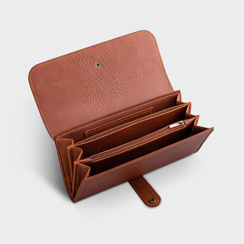 Ví da nữ cầm tay YUUMY YV31,tổng 8 ngăn,đựng vừa Iphone11,phù hợp đi chơi, đi làm,sử dụng hằng ngày,da tổng hợp,BH 1 năm