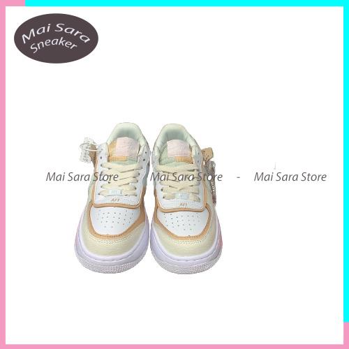 Giày AF1 hoa cúc, giày thể thao màu vàng mới full phụ kiện hàng cao cấp, full size 36-43 | BigBuy360 - bigbuy360.vn