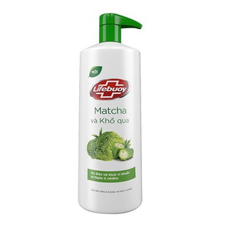 Sữa tắm detox diệt khuẩn Lifebuoy Matcha khổ qua 850g date mới