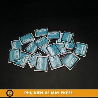 Cặp Tem Nitron Chất Liệu In UV Trong Dán Mod Phuộc Bình Dầu