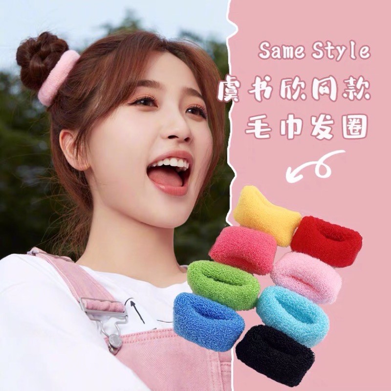 Dây buộc/búi tóc hình bánh donut