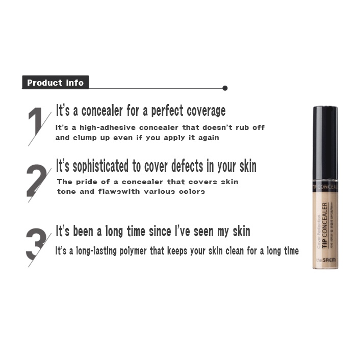 Kem che khuyết điểm The Saem (SPF28) | BigBuy360 - bigbuy360.vn