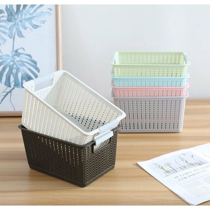 Rổ đan mây đựng đồ đa năng Việt Nhật nhiều size tiện lợi