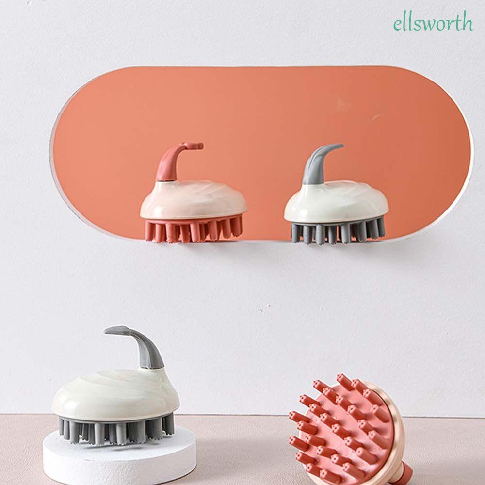 [Hàng mới về] Lược chải tóc mát xa da đầu bằng silicon mềm hình hoạt hình dễ thương