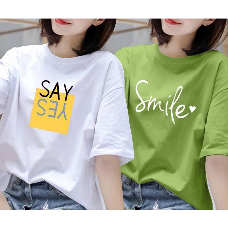 Áo Thun Cotton Tay Ngắn Dáng Rộng Thời Trang Mùa Hè Có Size Lớn Cho Nữ