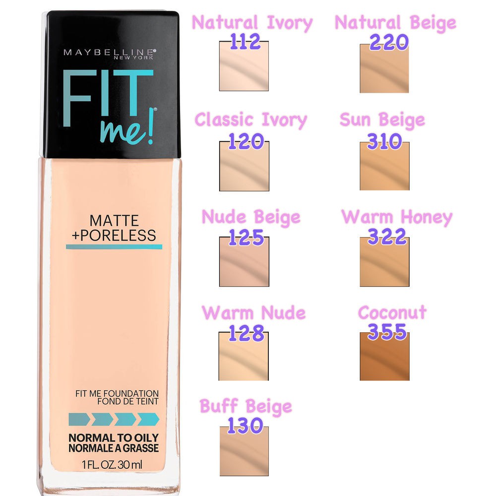 KEM NỀN MAYBELLINE FIT ME MATTE CHÍNH HÃNG