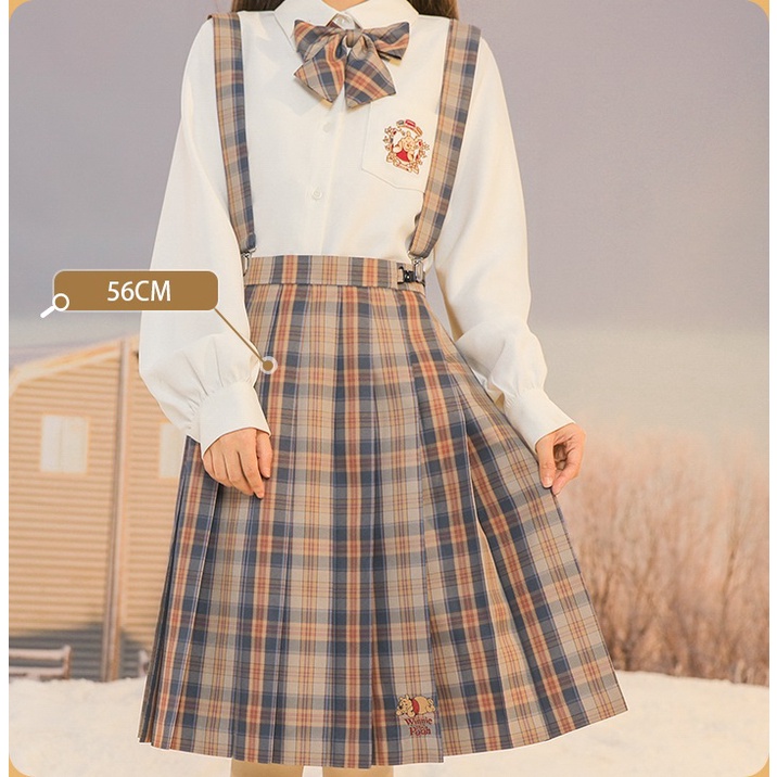 Chân váy đồng phục Seifuku/JK - Winnie the Pooh