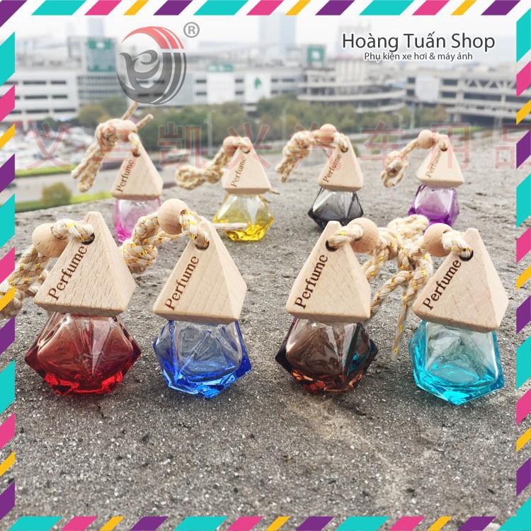 Vỏ lọ nước hoa tinh dầu ĐA MÀU SẮC treo xe treo phòng siêu đẹp