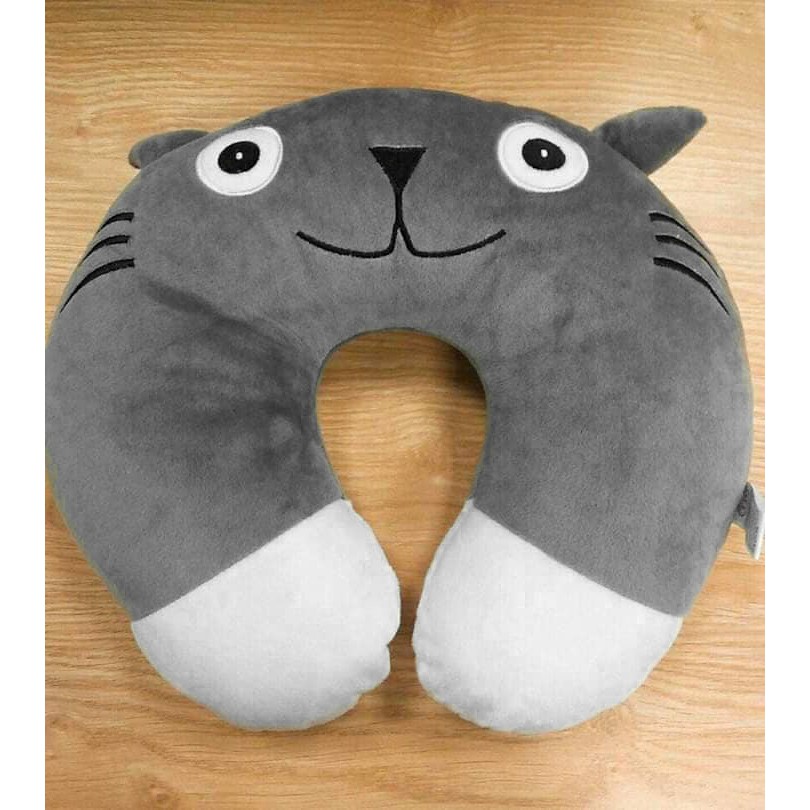 GỐI CHỮ U MÈO TOTORO U48 (MÀU XÁM)