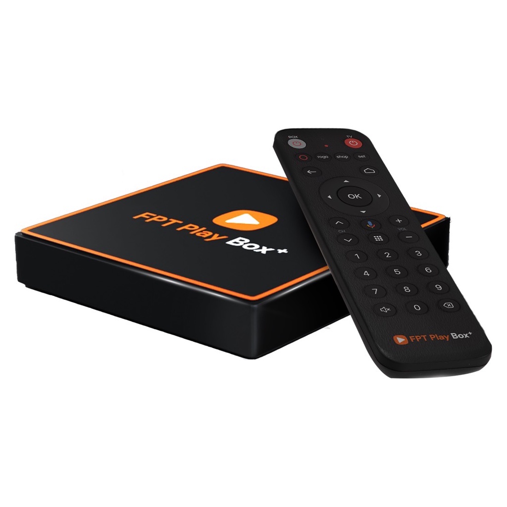 Truyền hình điều khiển giọng nói - Đầu kĩ thuật số FPT Box 4K Android TV Box FPT 2020 mã T550 - BẢO HÀNH 12 tháng