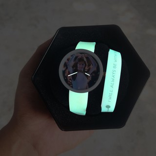 Đồng hồ nữ dây dạ quang Blackpink
