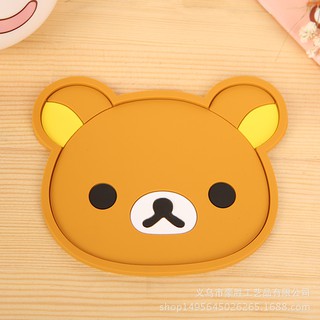 Miếng Lót Cốc Silicone Hình Thú Ngộ Nghĩnh
