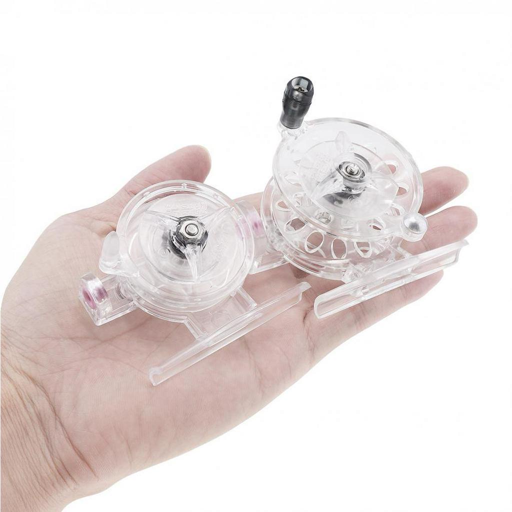 Máy câu cá bằng nhựa Abs siêu nhẹ 45mm 55mm cao cấp