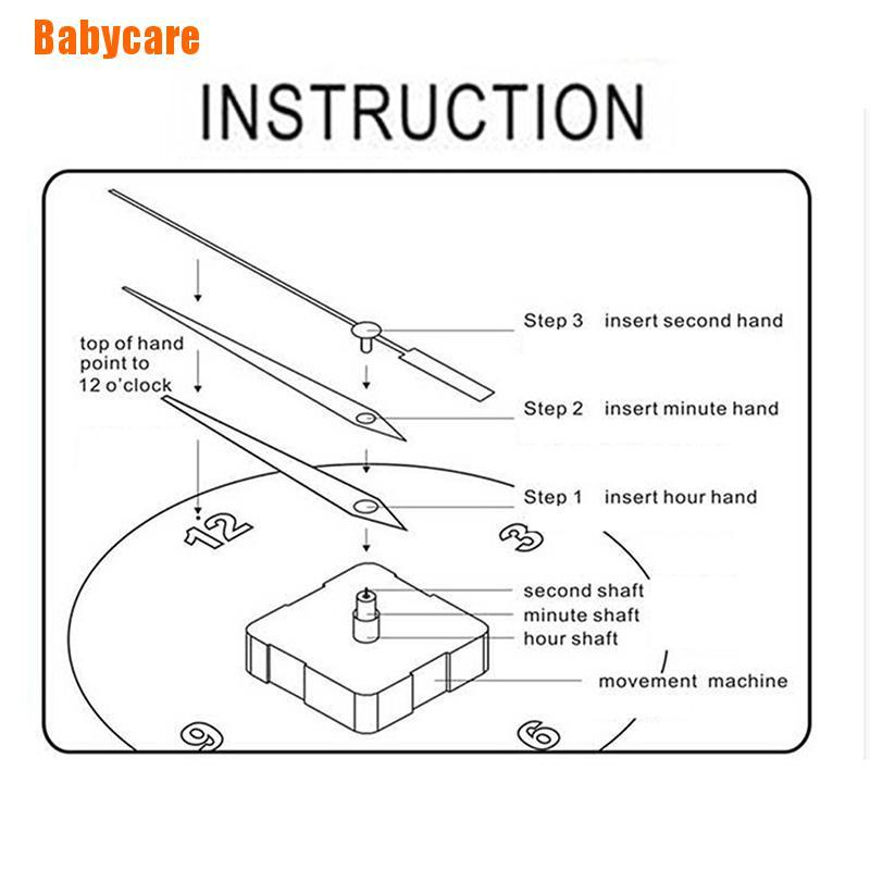 Đồng Hồ Dán Tường Tráng Gương 3d Diy Hiện Đại Trang Trí Nhà Cửa / Văn Phòng