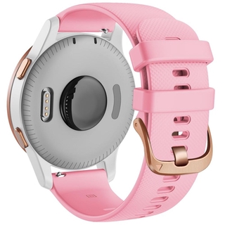 Dây Đeo Silicone Mềm 18mm Cho Đồng Hồ Thông Minh Garmin Vivomove 3s Vivoactive S 4s
