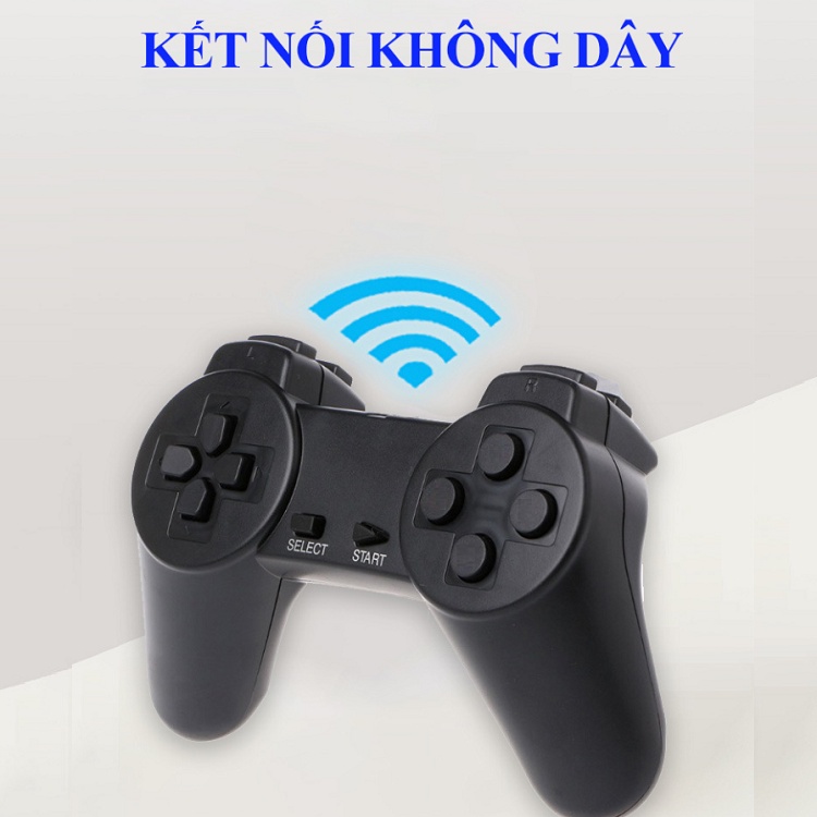 Máy Chơi Game Cầm Tay 821 Trò Chơi, Tặng Thẻ Nhớ - Kèm 2 Tay Cầm Không Dây - Stick HDMI, Game 4 Nút Station