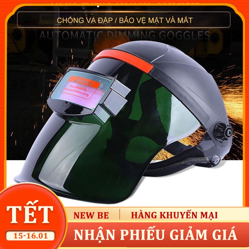 Mặt nạ hàn điện tử bằng nhựa có độ nhạy cao tự động mờ khi kính được hàn - mỏ hàn chất lượng cao-NBPCBGHM